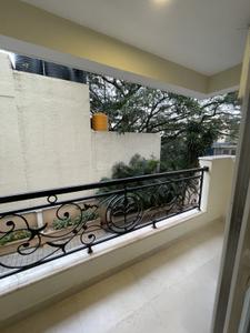 Balcony Image of 2930 Sq.ft 3 BHK Apartment / Flat for rent in Frazer Town Bengaluru for Rs. 135000