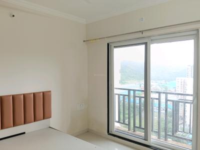 Bedroom Image of 580 Sq.ft 1 BHK Apartment / Flat for rent in Raunak Bliss Phase A A3, Kasarvadavali Thane for Rs. 25999