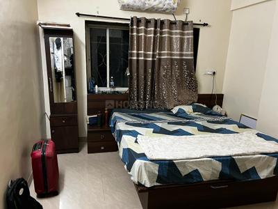 Bedroom Image of 750 Sq.ft 2 BHK Apartment / Flat for rent in Mahalaxmi Manomay Residency, Vishrantwadi Pune for Rs. 31000