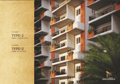 Image of 1855 Sq.ft 3 BHK Apartment / Flat for sale in Svadha Mackennas, Kollur, Hyderabad for Rs. 13000000