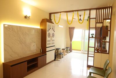 Hall Image of 1500 Sq.ft 3 BHK Apartment / Flat for rent in Sattva Park Cubix Phase 1, Devanahalli Bengaluru for Rs. 45000