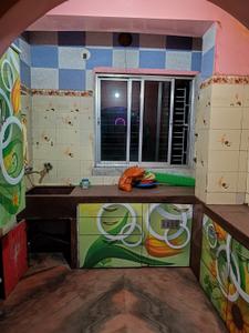 Kitchen Image of 856 Sq.ft 2 BHK Apartment / Flat for sale in Shanti Apartment, Belghoria Kolkata for Rs. 4000000