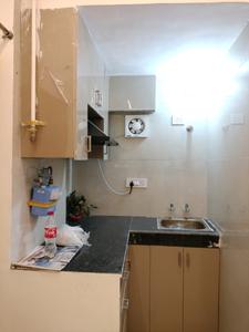 Kitchen Image of 600 Sq.ft 1 BHK Apartment / Flat for rent in Vikram Golf View Condos, Sector 19 Dwarka New Delhi for Rs. 30000