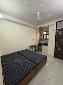 Bedroom Image of 650 Sq.ft 1 BHK Independent House for rent in Patel Nagar New Delhi for Rs. 20000