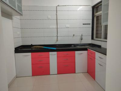 Kitchen Image of 800 Sq.ft 1.5 BHK Apartment / Flat for rent in Vrindavan Heights Phase II, Hadapsar Pune for Rs. 24000