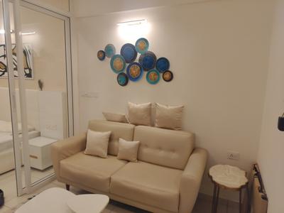 Bedroom Image of 550 Sq.ft 1 RK Apartment / Flat for rent in L And T Raintree Boulevard, Sahakara Nagar Bengaluru for Rs. 45000