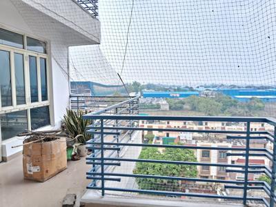 Balcony Image of 1674 Sq.ft 3 BHK Apartment / Flat for rent in IFCI 21st Milestone Residency, Meerut Road Industrial Area Ghaziabad for Rs. 25000
