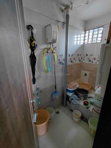Bathroom Image of 580 Sq.ft 1 RK Apartment / Flat for sale in Ghansoli Navi Mumbai for Rs. 6500000