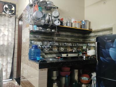 Kitchen Image of 450 Sq.ft 1 RK Builder Floor for sale in Mangolpuri New Delhi for Rs. 1200000