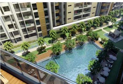 Balcony Image of 1740 Sq.ft 3.5 BHK Apartment / Flat for sale in Deserve Elite, Vrindavan Yojana Lucknow for Rs. 10600000