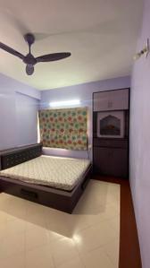 Bedroom Image of 1100 Sq.ft 3 BHK Apartment / Flat for rent in Jodhpur Ahmedabad for Rs. 45000