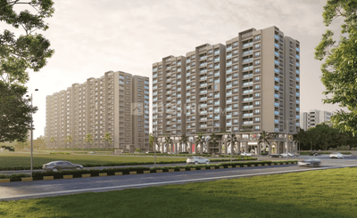 Image of 789 Sq.ft 2 BHK Apartment / Flat for sale in Kesar High Street, Moshi, Pune for Rs. 7500000