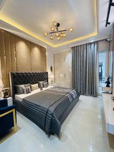 Bedroom Image of 1400 Sq.ft 3 BHK Apartment / Flat for sale in Aeren Homes, Peer Muchalla Zirakpur for Rs. 8000000