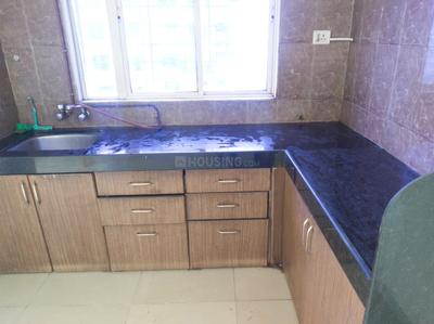 Kitchen Image of 1000 Sq.ft 2 BHK Apartment / Flat for rent in GK Developer Dwarka Sai Paradise, Pimple Saudagar Pune for Rs. 28000