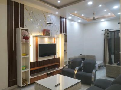 Living Room Image of 1800 Sq.ft 4 BHK Builder Floor for sale in Tri Nagar New Delhi for Rs. 16500000