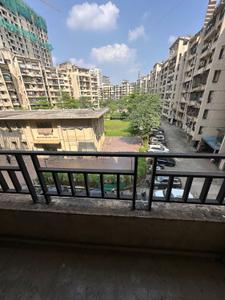 Balcony Image of 580 Sq.ft 1 BHK Apartment / Flat for sale in Raunak City 3, Kalyan West Kalyan for Rs. 3599000