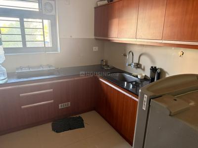 Kitchen Image of 1100 Sq.ft 2 BHK Builder Floor for rent in Edappally Kochi for Rs. 28000