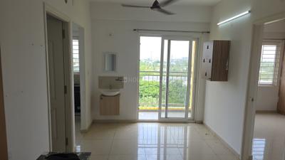 Living Room Image of 600 Sq.ft 2 BHK Apartment / Flat for rent in Urbanrise Revolution One, Padur Chennai for Rs. 23000