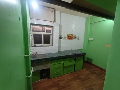 Kitchen Image of 600 Sq.ft 1 BHK Apartment / Flat for rent in Mantri Housing Complex, Dapodi Pune for Rs. 14000