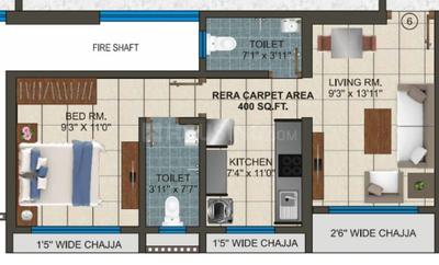 1 BHK Flat
