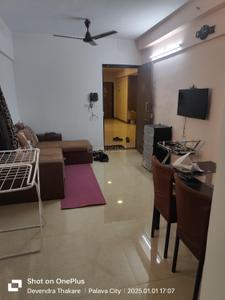 Hall Image of 880 Sq.ft 1 BHK Apartment / Flat for sale in Palava Phase 2 Thane for Rs. 3200000