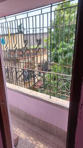 Balcony Image of 425 Sq.ft 1 BHK Builder Floor for rent in Purba Barisha Kolkata for Rs. 10000