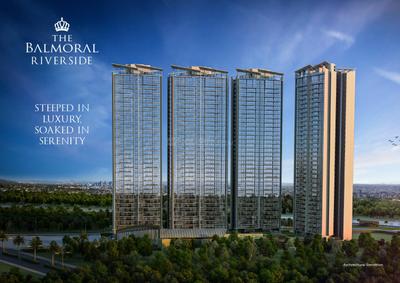 Image of 1450 Sq.ft 3 BHK Apartment / Flat for sale in Kasturi The Balmoral Riverside, Baner, Pune for Rs. 28500000