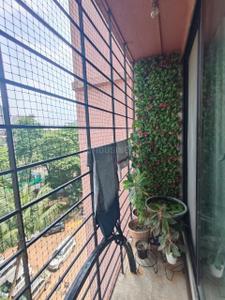 Balcony Image of 680 Sq.ft 1 BHK Apartment / Flat for sale in Kalwa Thane for Rs. 8500000