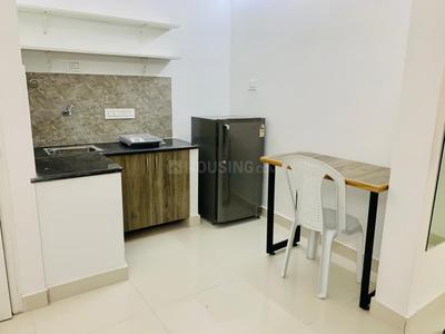 Kitchen Image of 450 Sq.ft 1 RK Studio for rent in Halasuru Bengaluru for Rs. 20000