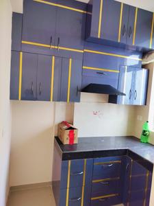 Kitchen Image of 700 Sq.ft 2 BHK Apartment / Flat for rent in Oro Elements, Jankipuram Lucknow for Rs. 15500