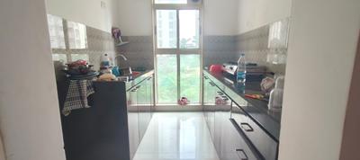 Kitchen Image of 470 Sq.ft 1 BHK Apartment / Flat for rent in Lodha Upper Thane Woodlands C And D, Bhiwandi Thane for Rs. 15000