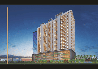 Building Image of 1558 Sq.ft 3 BHK Apartment / Flat for sale in Midori Tower, Pimple Nilakh Pune for Rs. 16500000