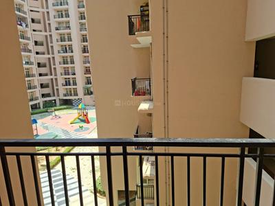 Balcony Image of 1400 Sq.ft 3 BHK Apartment / Flat for rent in Excella Kutumb, Sultanpur Road Lucknow for Rs. 16000