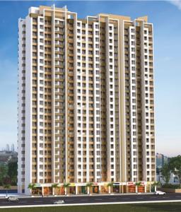 Image of 704 Sq.ft 1 BHK Apartment / Flat for sale in Dynamic Crest Phase I Rimo Everest, Khidkali, Thane for Rs. 4150000