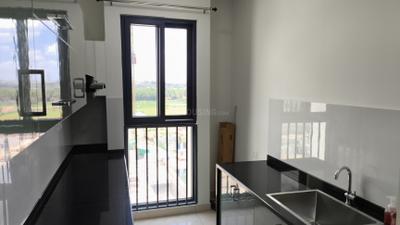 Kitchen Image of 960 Sq.ft 2 BHK Apartment / Flat for rent in CANVAS &amp; COVE, Begur Bengaluru for Rs. 45000