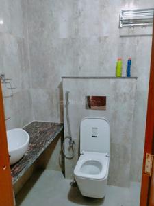 Bathroom Image of 1000 Sq.ft 3 BHK Duplex for rent in Radiant Royal Avenue, Sanganer Jaipur for Rs. 30000