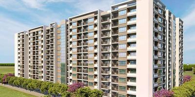 Image of 972 Sq.ft 2 BHK Apartment / Flat for sale in Goel Ganga Amber, Tathawade, Pune for Rs. 6200000