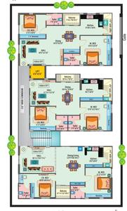 Image of 1350 Sq.ft 2 BHK Apartment / Flat for sale in Manikonda, Hyderabad for Rs. 8775000