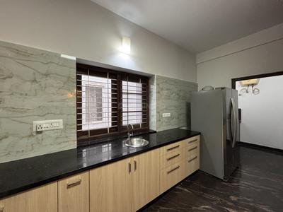 Kitchen Image of 4000 Sq.ft 3 BHK Duplex for rent in Sahakara Nagar Bengaluru for Rs. 200000