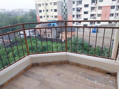 Balcony Image of 1234 Sq.ft 3 BHK Apartment / Flat for sale in New Town Kolkata for Rs. 6170000