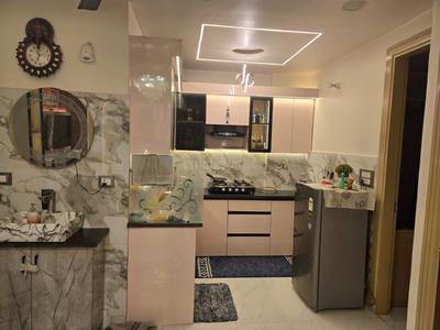 Kitchen Image of 720 Sq.ft 3 BHK Apartment / Flat for sale in Matiala New Delhi for Rs. 7000000