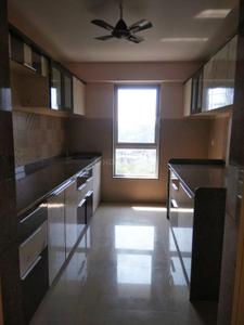Kitchen Image of 698 Sq.ft 1 BHK Apartment / Flat for rent in Srishti Harmony, Powai Mumbai for Rs. 56000