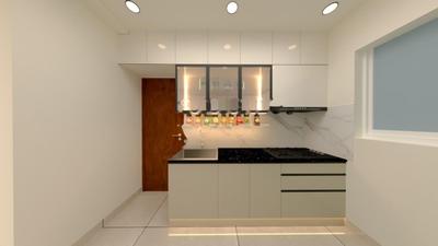 Kitchen Image of 2019 Sq.ft 2 BHK Apartment / Flat for rent in Solitaire Unity, Kondapur Hyderabad for Rs. 51000
