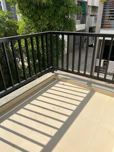 Balcony Image of 1800 Sq.ft 3 BHK Apartment / Flat for sale in Sola Ahmedabad for Rs. 12100000