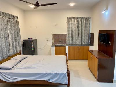 Bedroom Image of 350 Sq.ft 1 RK Apartment / Flat for rent in Indira Nagar Bengaluru for Rs. 32000