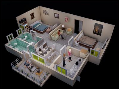 Image of 1353 Sq.ft 3 BHK Apartment / Flat for sale in Sampatchak, Patna for Rs. 5275000