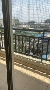 Balcony Image of 1650 Sq.ft 3 BHK Apartment / Flat for rent in Keerthi Royal Palms Phase I , Electronic City Bengaluru for Rs. 41000
