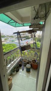 Balcony Image of 1250 Sq.ft 2 BHK Apartment / Flat for rent in Satyam Status , Jodhpur Ahmedabad for Rs. 32500