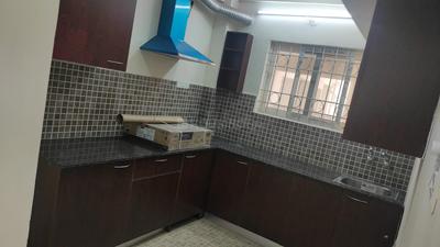 Kitchen Image of 1500 Sq.ft 3 BHK Apartment / Flat for sale in Modi Mayflower Heights, Mallapur Secunderabad for Rs. 10500000