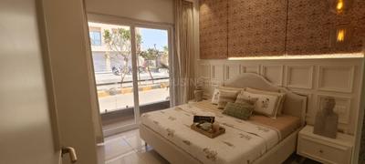 Bedroom Image of 1500 Sq.ft 3 BHK Apartment / Flat for sale in Ved Trident by Courtyard, Bhayli Vadodara for Rs. 7300000